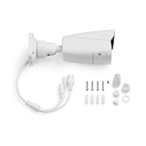 First Alert CX4BE08F28PW Cx4b 8MP AI Bullet Camera, 2.8mm Fixed Lens