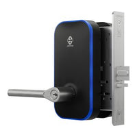 Centrios CEM100-TB-626-SC-KR Centrios Mortise Lock, Schlage Keyway, Taylor Bay Lever, Satin Chrome