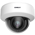 Comelit IK04N1ZA Next Series 4MP Vandal-Resistant Dome IP Camera with Built-in Microphone, IK10, 2.8-12mm Motorized Lens, White
