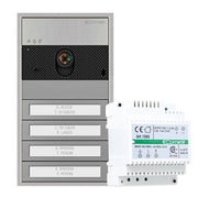 Comelit UMV4S Ultra Video Surface Kit, 2-Way, 4-Button Surface Wire