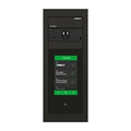 Comelit UT8090B Ultra VIP Video+Touch Complete Entrance Panel, Flush Mount, Black