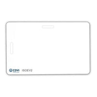 CDVI ISOEV2 Mifare DESFire EV2 ISO Card, 25-Pack