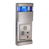Code Blue Z10471-12 CB2-A Wall‑Mounted Emergency Help Point, White Graphic Faceplate, Dark Bronze