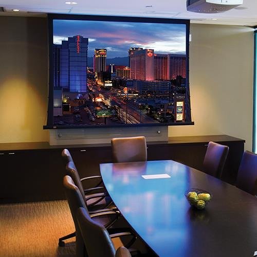 Draper 140038U Fit 123" Electric Projection Screen