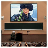 Draper 253111 220" HDTV ShadowBox Clarion CineFlex CH1200V, 1.2 Gain