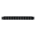 DITEK DTK-RM12NETS Rack Mount NeTwork Surge Protector, 12-channel, Upgradeable, 1U RMS
