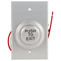 Dortronics W5287-P23DAxE1 Pneumatic Time Delay, Heavy Duty, Push to Exit, 1-Gang Plate, 125V AC