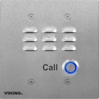Viking E-32T-SS-IP IP Intercom with Secure SIP and Web UI