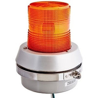 Edwards Signaling 51XBRFA120A Combination Flashing LED Beacon with Horn Amber, 120V, 50/60 Hz, 0.175A