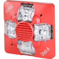Kidde EWGAVRF Genesis Series Wall Speaker Strobe, Red
