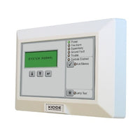 Kidde K-RLCD-2 Remote Annunciator compatible with EVOLVE-ML series LCD, No Common Controls, White