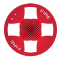 Kidde EGCSVRF-CVR Cover Ceiling Speaker/Strobe Fire, Red