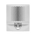 Kidde EG4AVWF Genesis EG4 Wall Horn/Strobe, 15-110cd, White, FIRE Marking, Room Side Wiring Plate Included