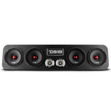 28" High Density ABS Universal Enclosure 4 x 5.25" and 2 x 2.3" Tweeters (Speakers Not Included)