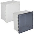 STI EP242410-T2 EnviroArmour Waterproof Polycarbonate NEMA Enclosure with A/C and Heat, 24"H 24"W 10"D, Tinted