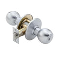BEST 6K27D4CSTK626 Series Medium Duty Storeroom Cylindrical Knob Locks with Round Style, Satin Chrome
