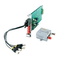 KBC Networks FDVA1-M1T-MSA FDVA Series Single-Channel Video Transmitter, Point-to-Point, Multimode Fiber