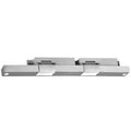 HES 310-4-1-12D-630 Folger Adam 310-4-X Series Vertical Surface Mounted Electric Strike, 12V, Spacing Between 4" and 4-3/4", Satin Stainless Steel