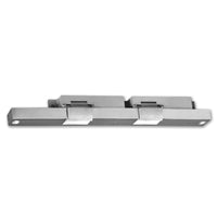 HES 310-4-1-24D-630 Folger Adam 310-4-X Series Vertical Surface Mounted Electric Strike, 24V, Spacing between 4" and 4-3/4", Satin Stainless Steel