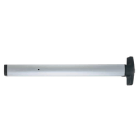 First Choice 3790-36 CL Rim Device, 36" Door Width, Clear Anodized