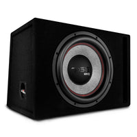12' Loaded Subwoofer Ported Enclosure With GEN-X124D 450 Watts RMS - front view | Silarius