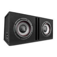 Dual 10" Loaded Subwoofer Ported Enclosure With GEN-X104D 800 Watts RMS