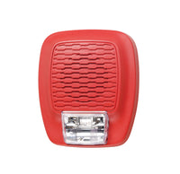 Gentex GHSLF177R Low Frequency Audible and Visible 24VDC Horn Fixed Strobe 177CD, Red