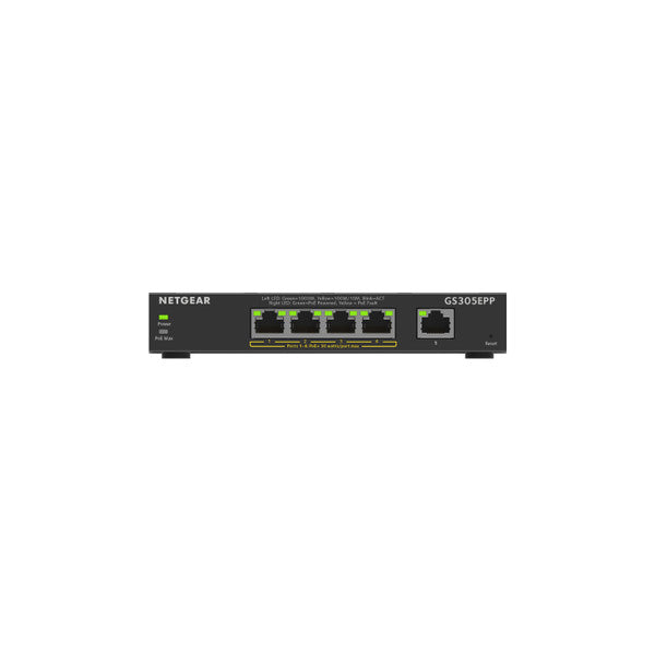 Netgear GS305EPP-100NAS 300 Series SOHO Plus Ethernet Plus Switch