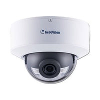 GeoVision GV-GDRF4800-3F 4MP Super Low Lux Mini Fixed Rugged IP Dome Camera, H.265, 100' (30m)