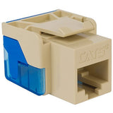 ICC IC107E5CIV CAT5e RJ45 Keystone Jack for EZ Style, 25-Pack, White