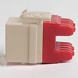 ICC IC107F6TIV CAT6 Keystone Jack, 10-Pack, Ivory