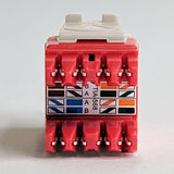 ICC IC107F6TIV CAT6 Keystone Jack, 10-Pack, Ivory