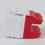 ICC IC107F6TWH CAT6 Keystone Jack, 10-Pack, White