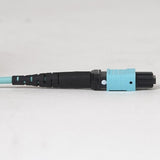 ICC ICFOJARG05 Fiber Optic Patch Cable, 5-Meter MTP-MTP 12-Fiber Multimode Jumper, 50/125 Micron, Plenum-Rated, OM3