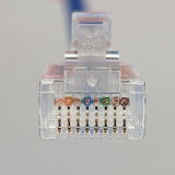 ICC ICPCSW07BL CAT6 Patch Cable, 7FT, 10-Pack, Blue