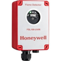 Honeywell Analytics / Vulcain FSL100-UVIR Flame Detector, ATEX Zone 2/22, Div2 EN54-10, High Sensitivity, FM3260, Red Housing