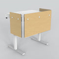 Heckler H921-WL-MM-7909 Premium Modesty Panel for Lectern 4U - Modern Maple