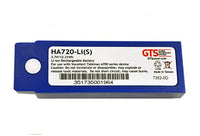 GTS HA720-LI(S)-100 Replacement Battery for Vocollect A720 Barcode Scanners. Replaces P/N: HBT-901. Li-ion, 3.7 Volts, 3300 MAH (100-Pack)