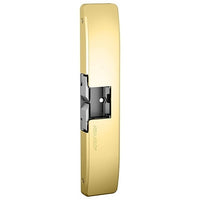 HES 9500-606 Surface Mounted Electric Strike Fire Rated, 12-24VDC, Satin Brass