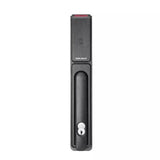 HES KS210-D-IPV128-B-K1 Server Cabinet Lock with MEDECO X4 SFIC Cylinder, Black