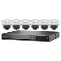 Honeywell HN35080202D65PK 35 Series Video Surveillance Kit with (6) 5MP Day-Night Dome Cameras and (1) 8-Channel NVR