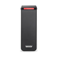 HID 20NKS-01-0113AW Signo 20 Reader with Pigtail Connection, Seos Profile, Black with Silver Trim