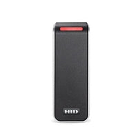 HID 20NKS-03-00BDP6 Signo 20 Mullion Contactless Smartcard Reader, Custom Profile, Pigtail, Black Silver