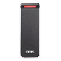 HID 20TKS-03-011QN6 Signo 20 Reader with Terminal Strip Connection, Custom Profile, Black with Silver Trim
