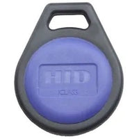 HID 3251PNNMN 16K/2 iCLASS SE Key, SIO Programmed, Sequential Matching Encoded/Printed (Inkjetted), Black with HID Artwork
