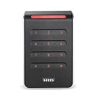 HID 40KNKS-03-01CPGE Signo Reader 40K, Pigtail, Black / Silver