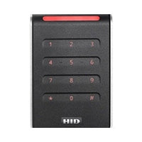 HID 40KNKS-00-00D9YX Signo 40K Contactless Smartcard Keypad Reader, Standard Profile, 00D9YX Configuration, Black with Silver Trim