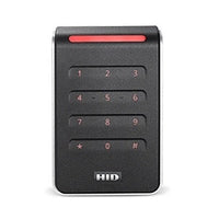HID 40KTKS-02-007BUV Signo Contactless Smartcard Reader 40K, Pigtail Connection, Black / Silver