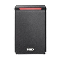 HID 40NKS-00-000208 Signo 40 Contactless Smartcard Reader with Pigtail Connection, Standard Profile, Black with Silver Trim