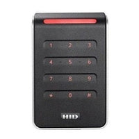 HID 40KNKS-T1-00BD9X  SIGNO 40 Contactless Smartcard Reader, Pigtail Connection, Black with Silver